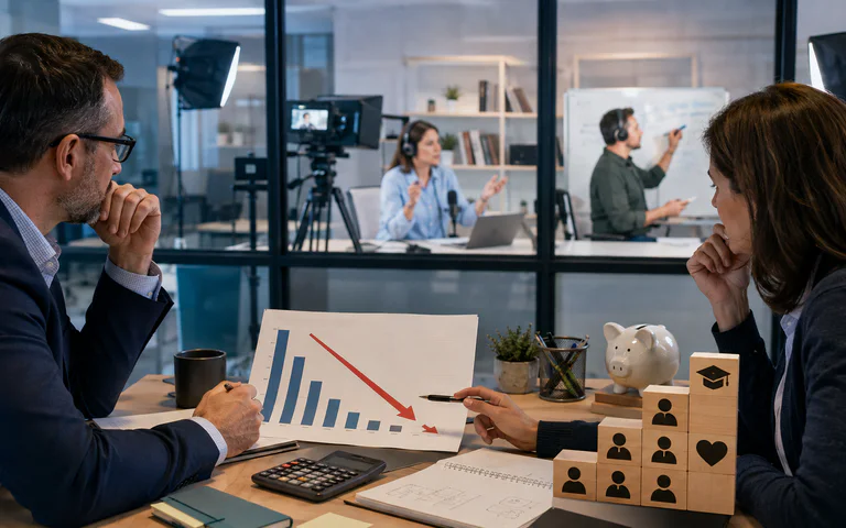 Case study: cut 30% of costs without losing teachers