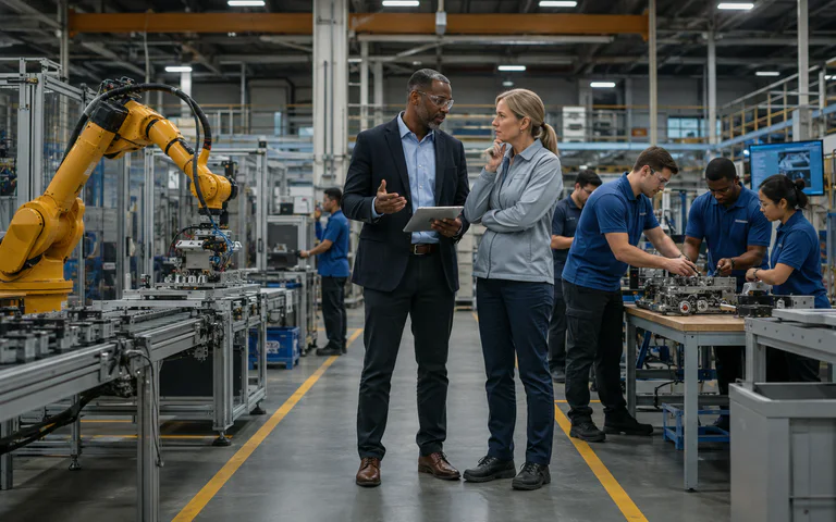 Case study: automate the line or retrain the workers
