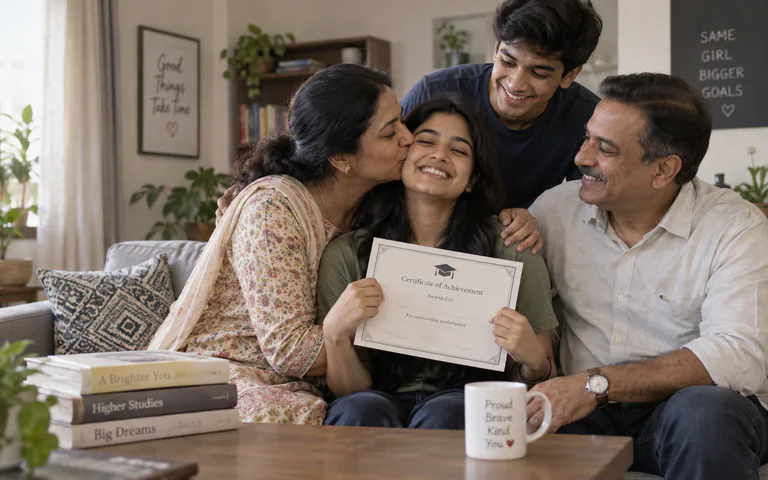 Describe a member of your family you are proud of