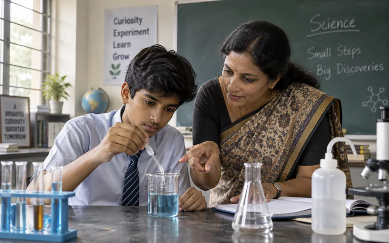 Describe a teacher who made a difference to you