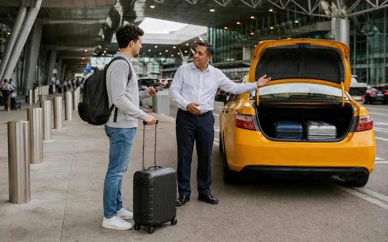 Airport taxi